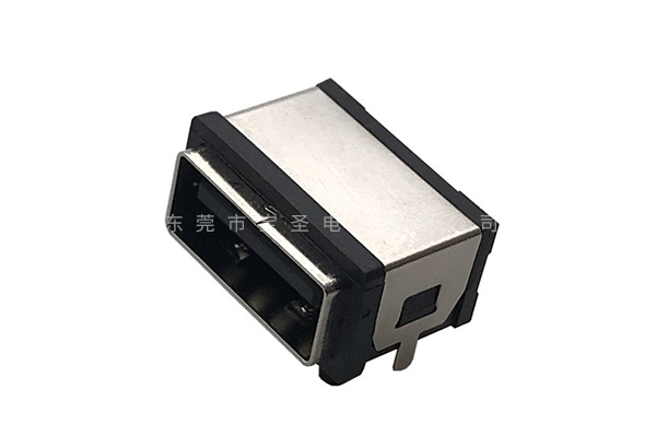 防水USB2.0 A母 板上型BS-USBA-1241