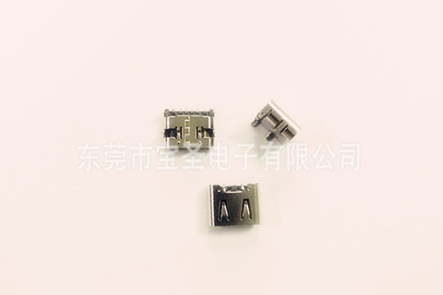 USB-TYPE C母座單排6PIN SMT